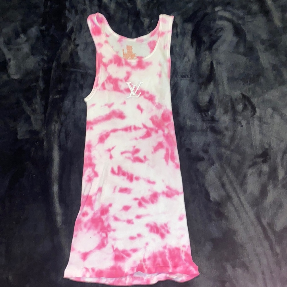 tye die Louis Vuitton shirt